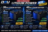 20/40AH D2U LTO Lithium Battery